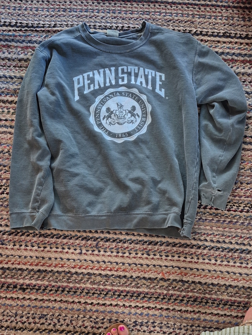 Gray Crewneck Sweatshirt